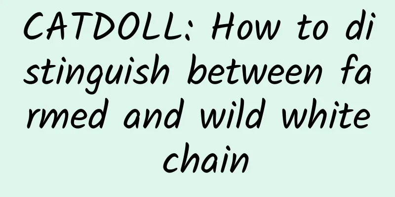 CATDOLL: How to distinguish between farmed and wild white chain