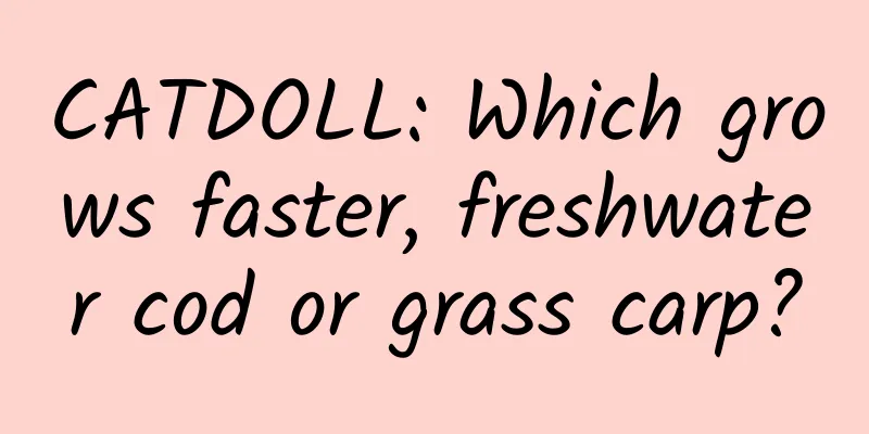 CATDOLL: Which grows faster, freshwater cod or grass carp?