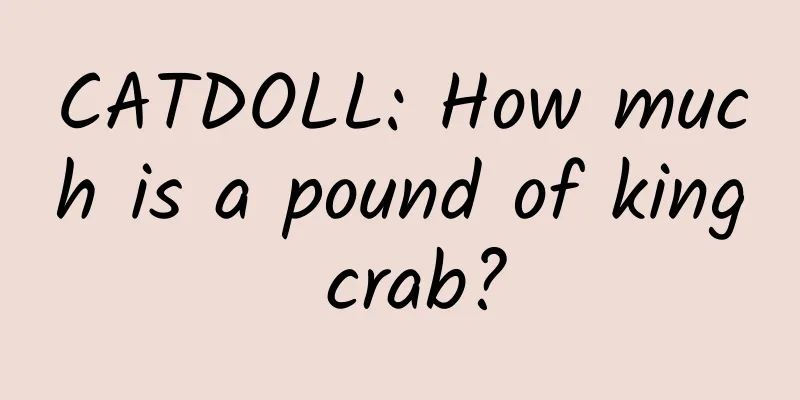 CATDOLL: How much is a pound of king crab?