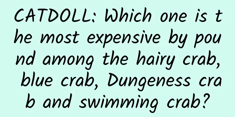 CATDOLL: Which one is the most expensive by pound among the hairy crab, blue crab, Dungeness crab and swimming crab?
