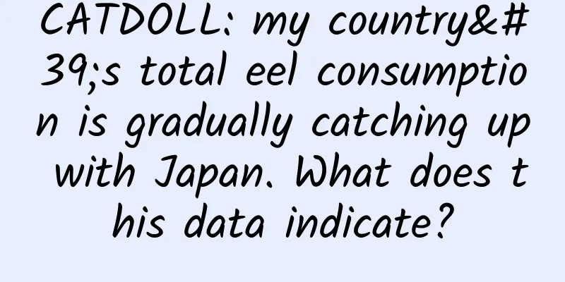 CATDOLL: my country's total eel consumption is gradually catching up with Japan. What does this data indicate?