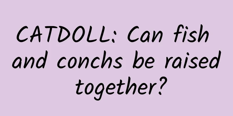 CATDOLL: Can fish and conchs be raised together?