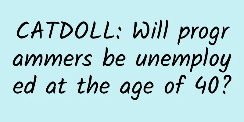 CATDOLL: Will programmers be unemployed at the age of 40?