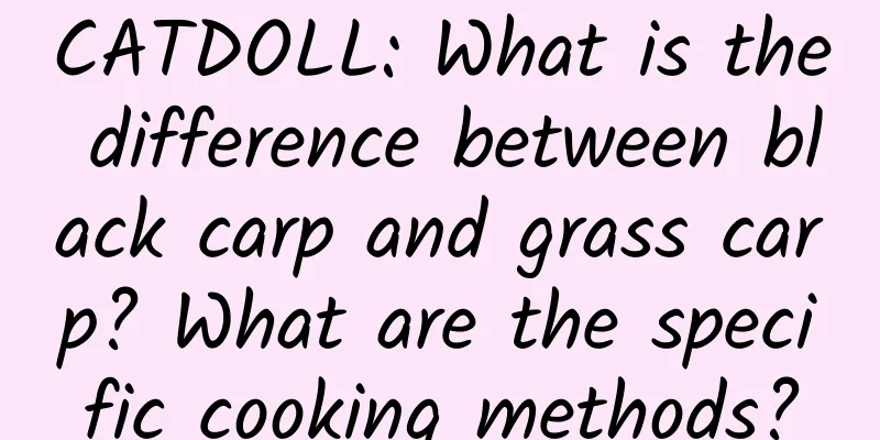 CATDOLL: What is the difference between black carp and grass carp? What are the specific cooking methods?
