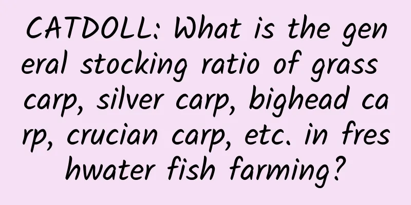 CATDOLL: What is the general stocking ratio of grass carp, silver carp, bighead carp, crucian carp, etc. in freshwater fish farming?
