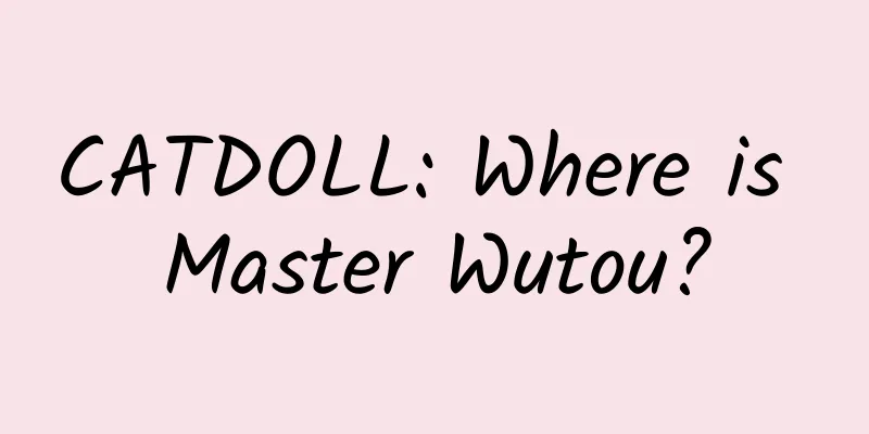 CATDOLL: Where is Master Wutou?