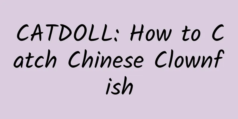 CATDOLL: How to Catch Chinese Clownfish