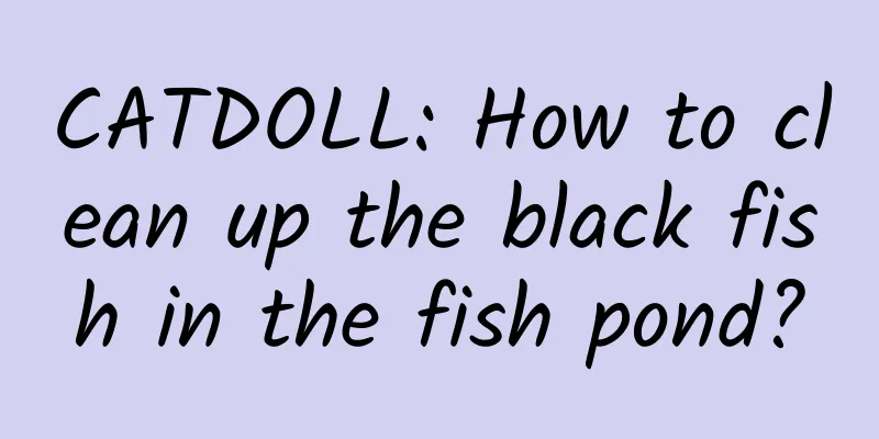 CATDOLL: How to clean up the black fish in the fish pond?