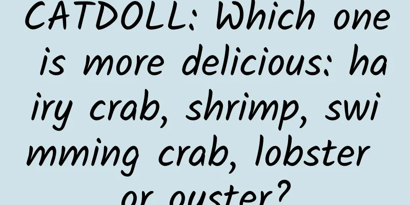 CATDOLL: Which one is more delicious: hairy crab, shrimp, swimming crab, lobster or oyster?