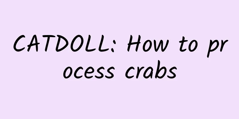 CATDOLL: How to process crabs