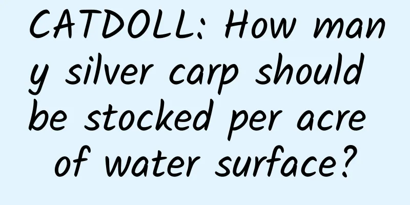 CATDOLL: How many silver carp should be stocked per acre of water surface?