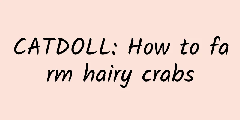 CATDOLL: How to farm hairy crabs