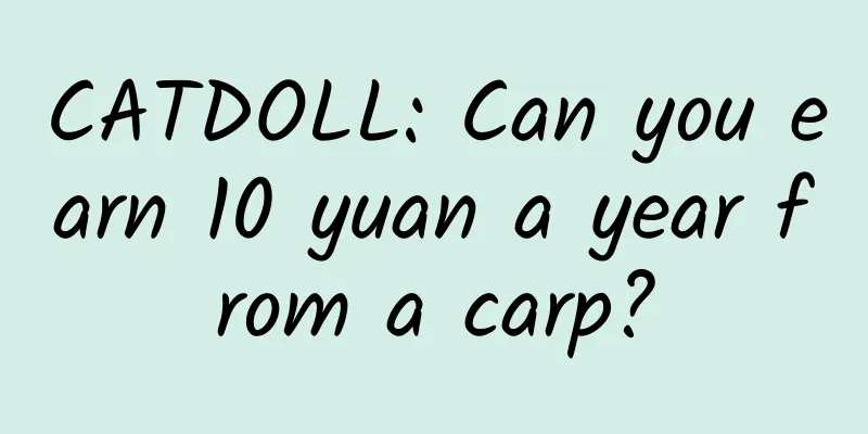 CATDOLL: Can you earn 10 yuan a year from a carp?