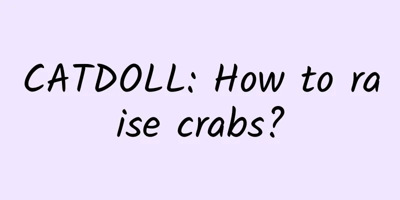 CATDOLL: How to raise crabs?