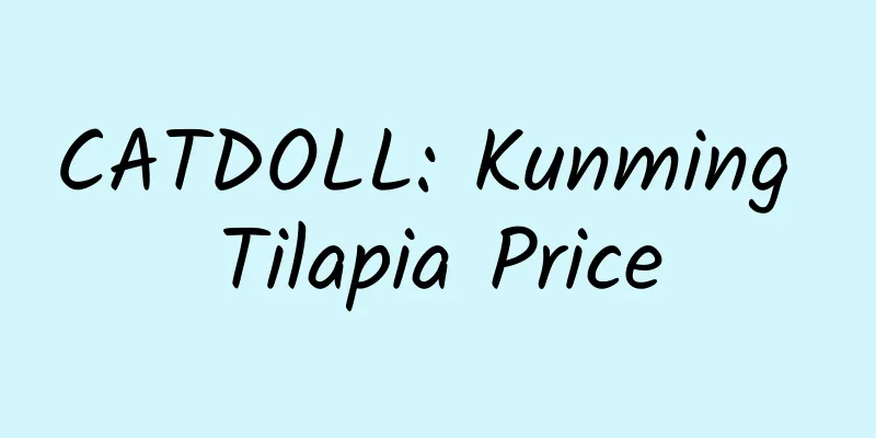 CATDOLL: Kunming Tilapia Price