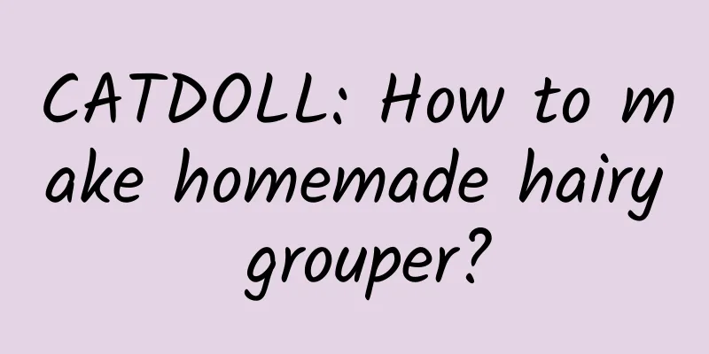 CATDOLL: How to make homemade hairy grouper?