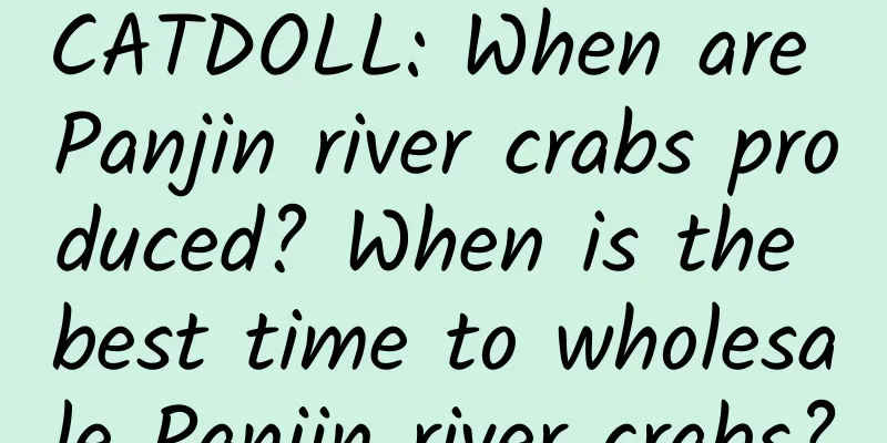 CATDOLL: When are Panjin river crabs produced? When is the best time to wholesale Panjin river crabs?