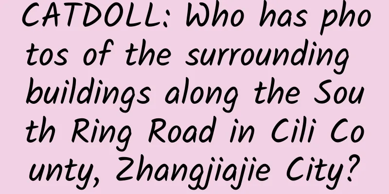 CATDOLL: Who has photos of the surrounding buildings along the South Ring Road in Cili County, Zhangjiajie City?