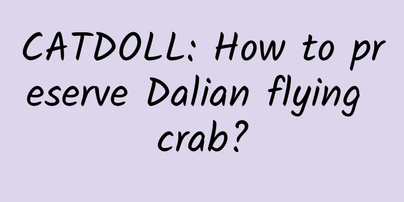 CATDOLL: How to preserve Dalian flying crab?