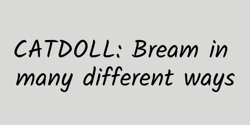 CATDOLL: Bream in many different ways