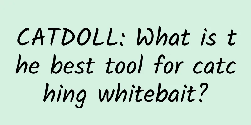 CATDOLL: What is the best tool for catching whitebait?