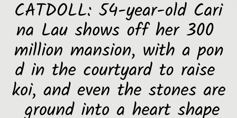 CATDOLL: 54-year-old Carina Lau shows off her 300 million mansion, with a pond in the courtyard to raise koi, and even the stones are ground into a heart shape