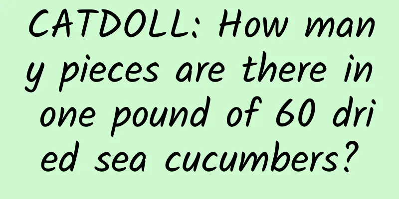 CATDOLL: How many pieces are there in one pound of 60 dried sea cucumbers?