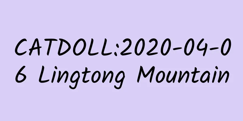 CATDOLL:2020-04-06 Lingtong Mountain