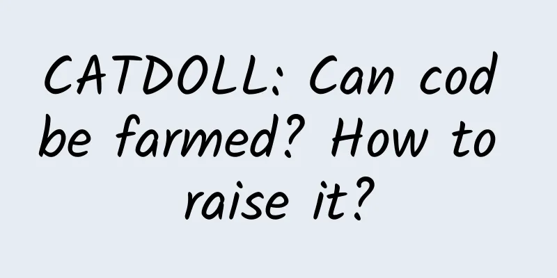 CATDOLL: Can cod be farmed? How to raise it?