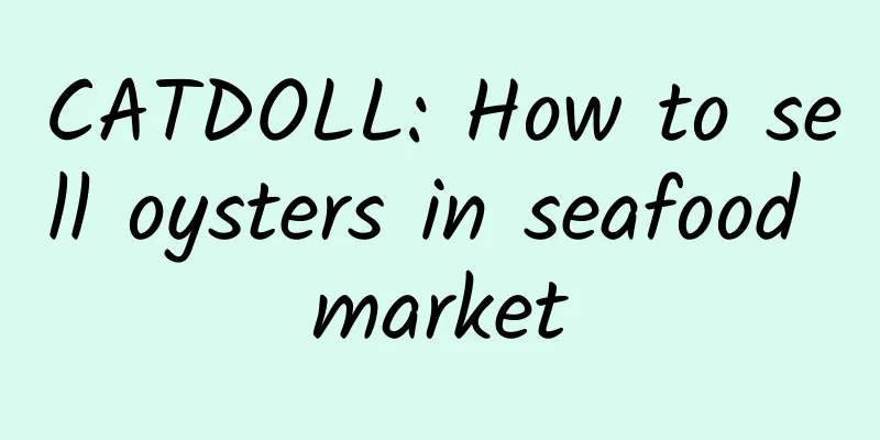 CATDOLL: How to sell oysters in seafood market