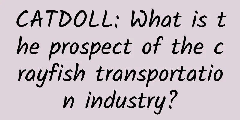 CATDOLL: What is the prospect of the crayfish transportation industry?