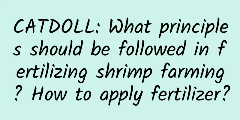 CATDOLL: What principles should be followed in fertilizing shrimp farming? How to apply fertilizer?