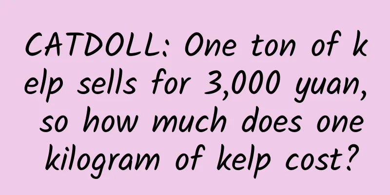 CATDOLL: One ton of kelp sells for 3,000 yuan, so how much does one kilogram of kelp cost?