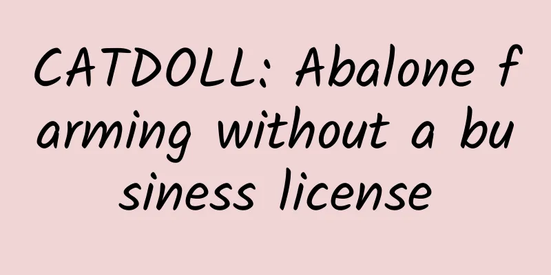 CATDOLL: Abalone farming without a business license