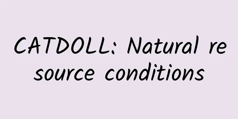 CATDOLL: Natural resource conditions