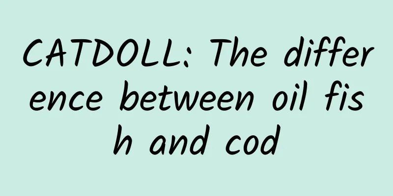 CATDOLL: The difference between oil fish and cod