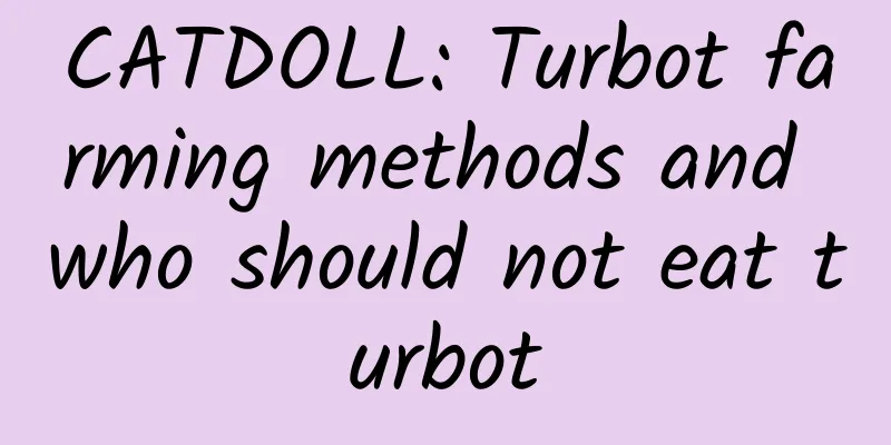 CATDOLL: Turbot farming methods and who should not eat turbot