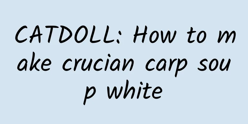 CATDOLL: How to make crucian carp soup white