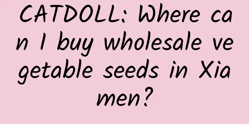 CATDOLL: Where can I buy wholesale vegetable seeds in Xiamen?