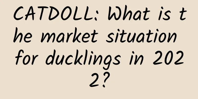 CATDOLL: What is the market situation for ducklings in 2022?